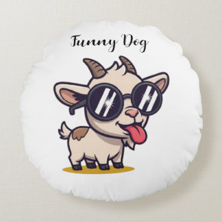 Custom Animal Pillow USA – gepersonaliseerd huisdi Rond Kussen