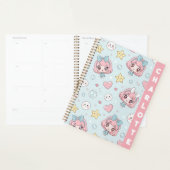 Custom Anime Kawaii with Hearts and Star Planner (Display)