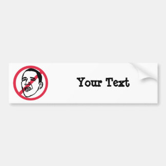 Custom Anti-Obama Bumpersticker