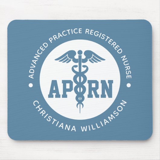 Custom APRN Advanced Practice Registered Nurse Muismat (Voorkant)