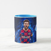 Custom Argentina Jersey Mug – Number 10 Football C Mok (Midden)
