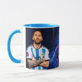 Custom Argentina Jersey Mug – Number 10 Football C Mok