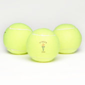 Custom Athletic Torch Giftable  Tennisballen (Multi)