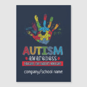 Custom Autism Awareness School Business (Voorkant)