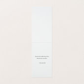 Custom Baby Reveal Kaart Visitekaartjes (Binnenkant ongevouwen)