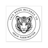 Custom Baby Tiger Dit boek behoort tot de naam van Zelfinktende Stempel (Design)