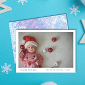 Custom Baby's eerste kerst Kaart