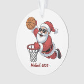 Custom Babys First Christmas Bauble, Baby 2025 (devant)