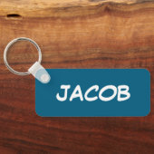 Custom Backpack Tag Sleutelhanger (Achterkant)
