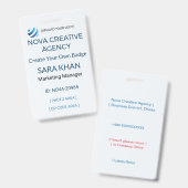 Custom Badge | Create Your Own Logo (Recto et verso)