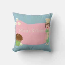 Custom Baker Cartoon Karakter Leuk Koken Plezier Kussen