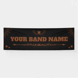 Custom Band Merch Country Westerne Music Rock Gig Spandoek