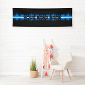 Custom Band Merch DJ Rock Show Music Gig Banner (Insitu)