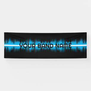 Custom Band Merch DJ Rock Show Music Gig Banner