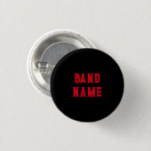 Custom Band Merch Ronde Button 3,2 Cm (Voorkant /achterkant)