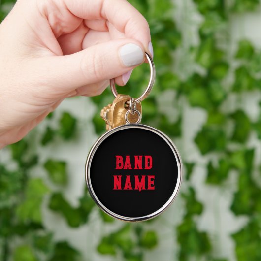 Custom Band Merch Sleutelhanger (Hand)