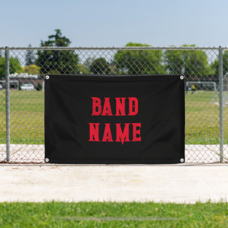 Custom Band Merch Spandoek