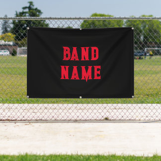 Custom Band Merch Spandoek