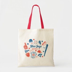 Custom Baseball Mom Trotse Softbal Mama Game Day Tote Bag