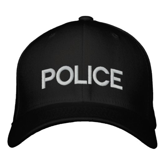 Custom Baseball Pet POLITIE (Voorkant)