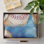 Custom Baseball Theme Party Tissuepapier (Geschenk)