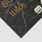 Custom BASIC WITCH Cat Funny Cool Esthetic Schatti Tissuepapier (Detail)