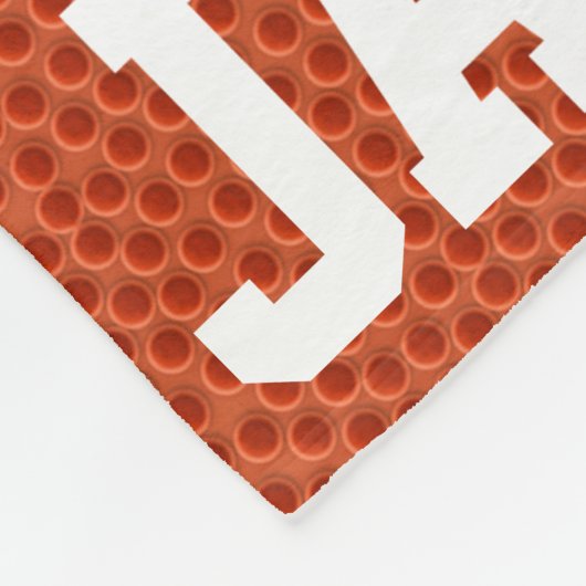 CUSTOM Basketball Peau polaire couverture (Coin)