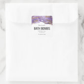 Custom Bath Bomb Label Template – Editable Logo &  (Tas)
