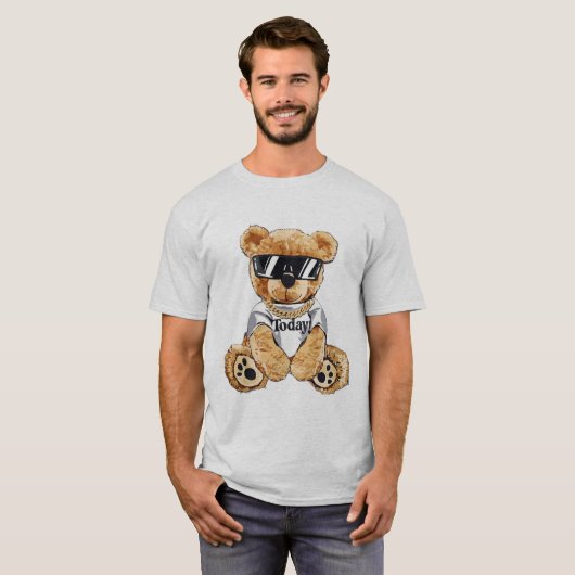 Custom bear T-Shirt (Voorkant volledig)
