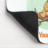 Custom Bearded Dragon Dad Mouse Pad Muismat (Hoek)