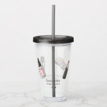 Custom Beauty Professionele Acryl Tumbler