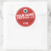 Custom Beer Label Sticker van Garage Monk (Tas)