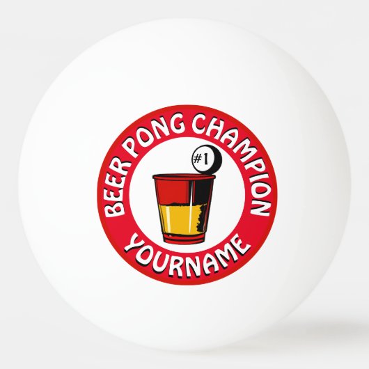 Custom Beer Pong Pingpongballen (Achterkant)