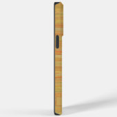 Custom Beige Geel Bruin Marmer Strepen Case-Mate iPhone Case (Achterkant / Rechts)