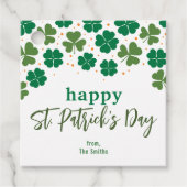 CUSTOM Bericht - Happy St. Patrick's Day Bedankjes Labels (Voorkant)