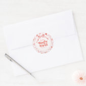 Custom Berry eerste ronde Sticker (Envelop)