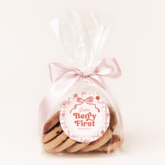 Custom Berry eerste ronde Sticker