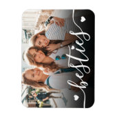Custom Best Friends Photo Magneet (Verticaal)