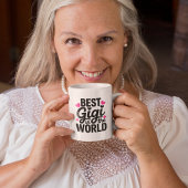 Custom Best Gigi in the World Grandma Mug