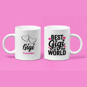 Custom Best Gigi in the World Grandma Mug