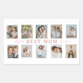 Custom Best Mom Sticker | Mother's Day Gift (Devant)