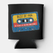 Custom Best of 1984 40e verjaardag cassette Blikjeskoeler (Voorkant)