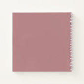 Custom Beste Moeder Ouder Herinneringen Grief Jour Notitieboek (Achterkant)