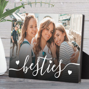 Custom Besties Beste Vrienden Foto Fotoplaat