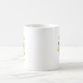 Custom Birth Flower Daffodil Personalized Mug (Centre)