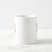 Custom Birth Flower Daisy Personalized Mug (Centre)