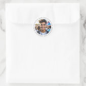 Custom Birthday Boy Photo Envelope Seal Sticker (Sac)