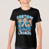 Custom birthday gift bootleg for your Kid 90s Tri-Blend Shirt (Voorkant)