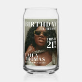 Custom Birthday Party Magazine Cover Cheers (Recto)