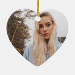 Custom Birthday Photo Ornaments – Keepsakes Keramisch Ornament